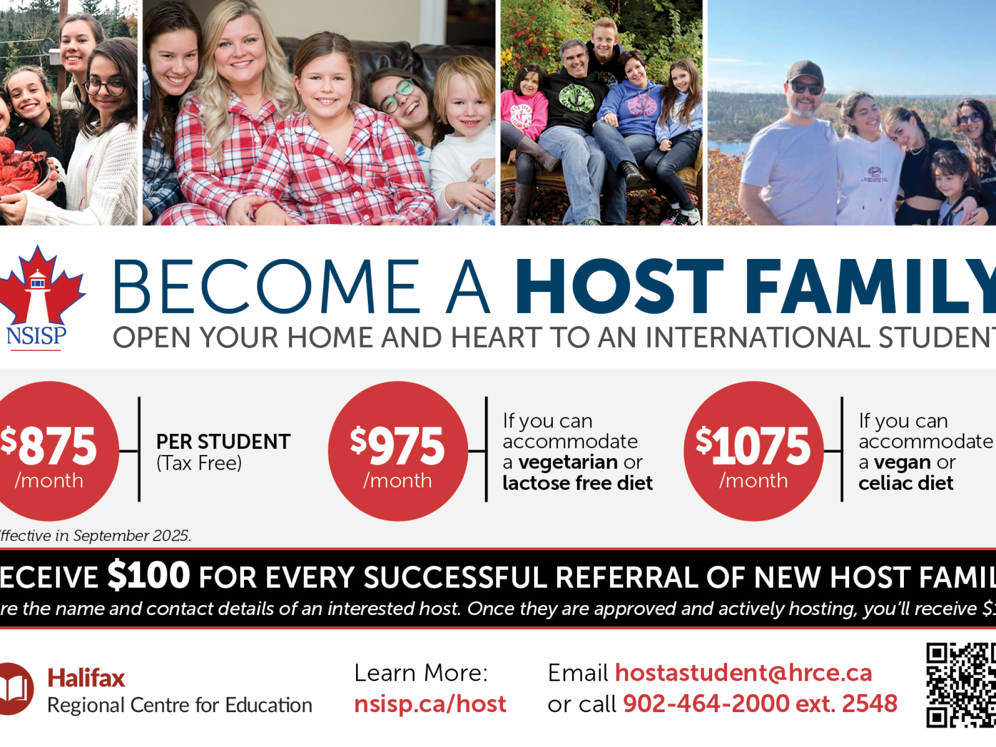 Become a Host Family, Help an International Student | Halifax Regional